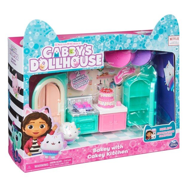 Gabby's Dollhouse - Deluxe Room - Cakey Kitchen (6062035)