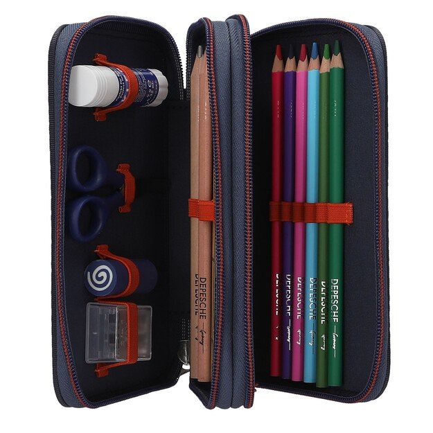 Dino World - Adventure World Double Pencil Case With Spider - (0413332) 1