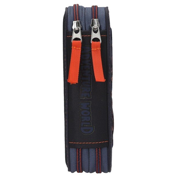 Dino World - Adventure World Double Pencil Case With Spider - (0413332) 3