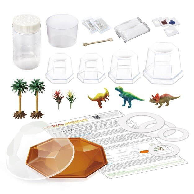 4M - Crystal Growing / Dinosaur Crystal Terrarium (EU) - (4M-03926)