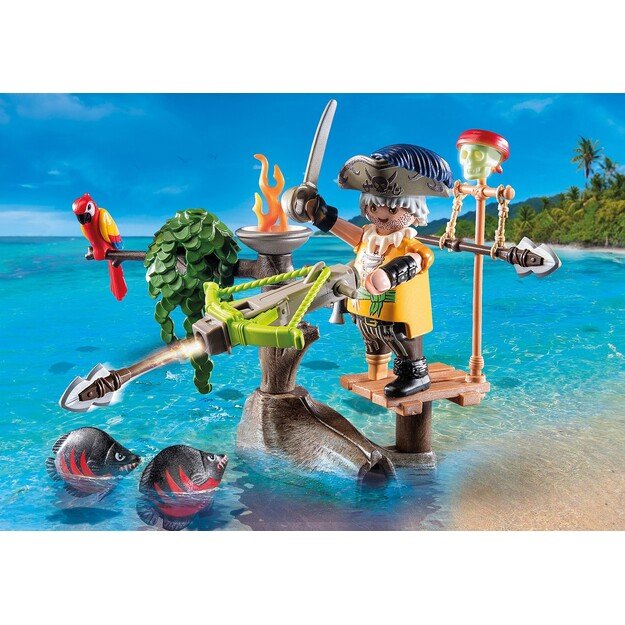 Playmobil - Pirate with Ballista (71795)