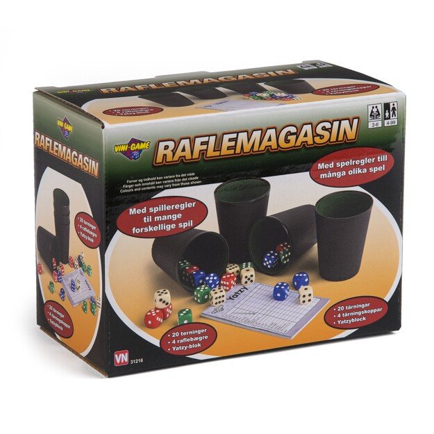 Vini Game - Yatzy 4 pers. Set (31216)