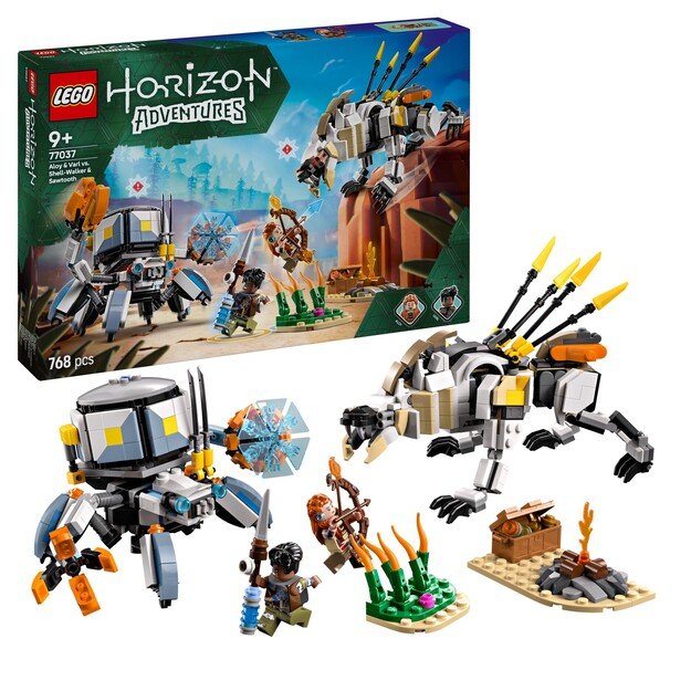 LEGO - Horizon - Aloy & Varl vs. Shell-Walker & Sawtooth (77037)