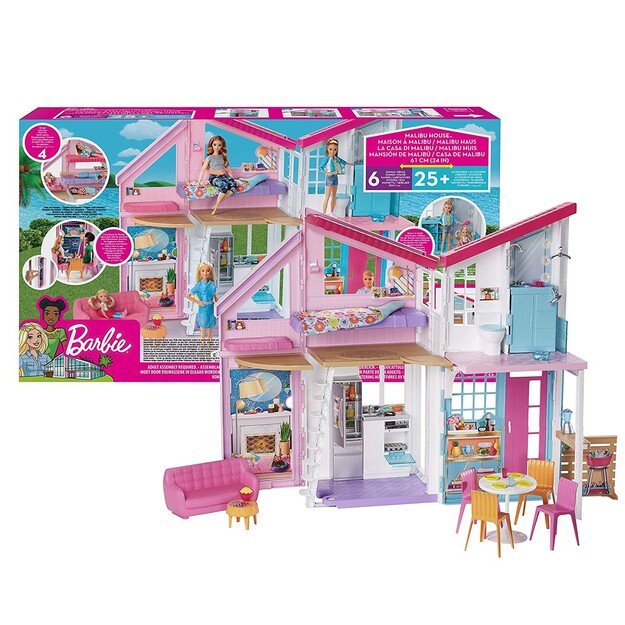 Barbie - Malibu House Playset (FXG57)