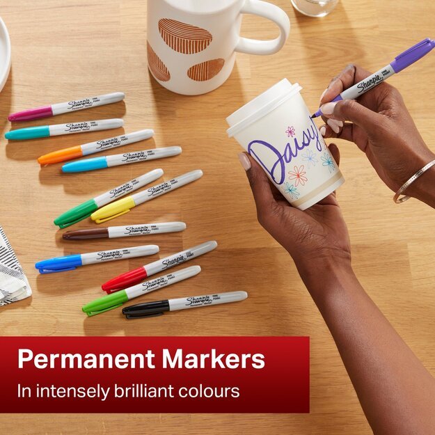 Sharpie - Permanent marker - Limited Edition Colouring promo pack 16 Fine + 11 Ultra Fine (2205231)
