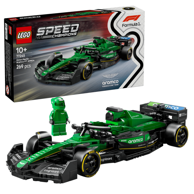 LEGO - Speed Champions - Aston Martin Aramco F1® AMR24 Race Car (77245)