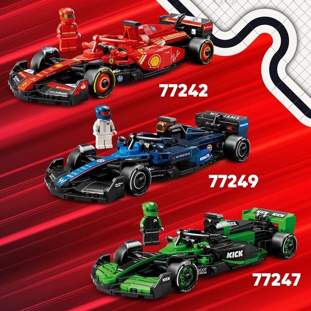 LEGO - Speed Champions - Aston Martin Aramco F1® AMR24 Race Car (77245)
