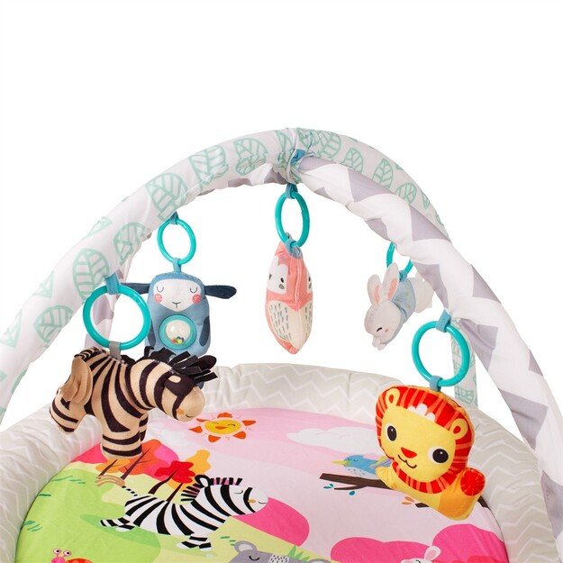 BabyTrold - Happy Space Play Gym - Zoo (352-1C)