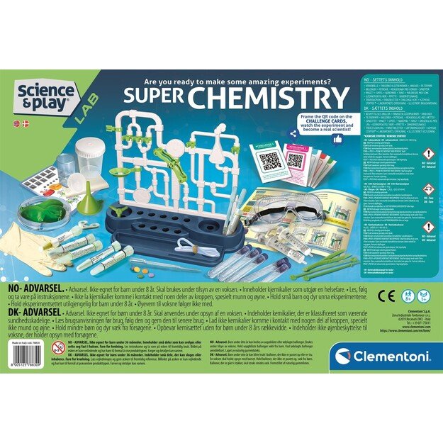 Clementoni - Science & Play - Super Chemistry (78830)