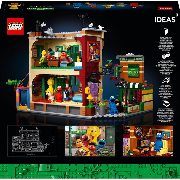 LEGO - LEGO Ideas - 123 Sesame Street (21324)