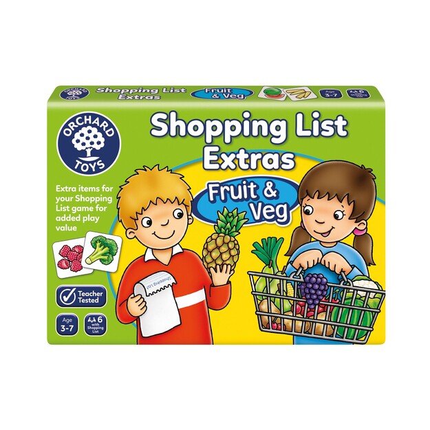 Orchard Toys - Shopping List Extras Fruit & Veg - (600090)