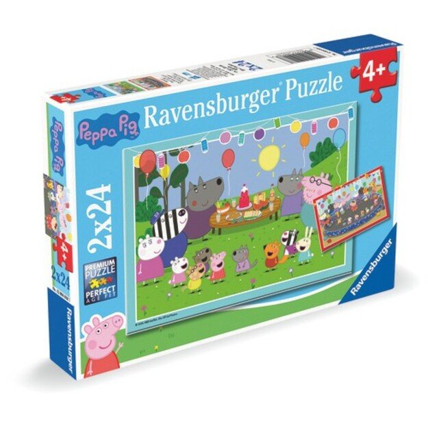 Ravensburger - Peppa Pig 2x24p - (12004018)