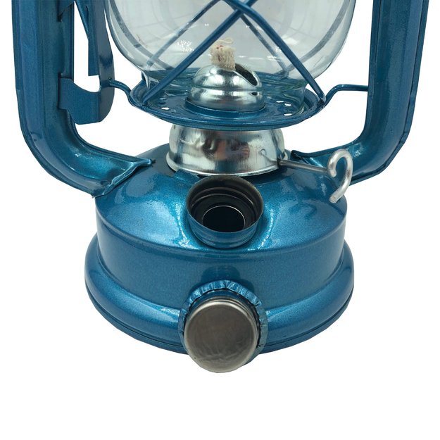 Lampa Naftowa Błękitna 24,5cm 5