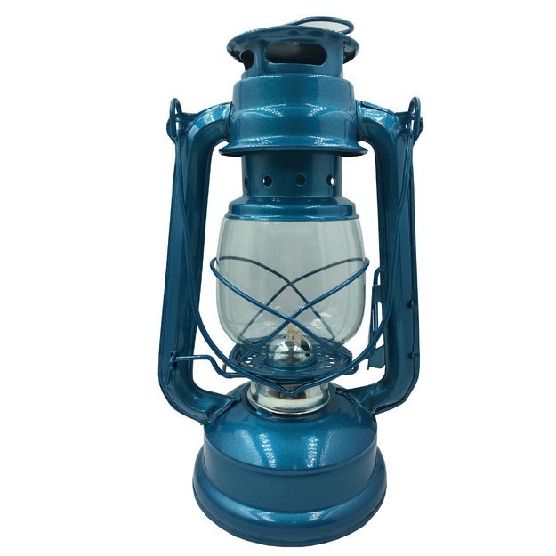 Lampa Naftowa Błękitna 24,5cm 2