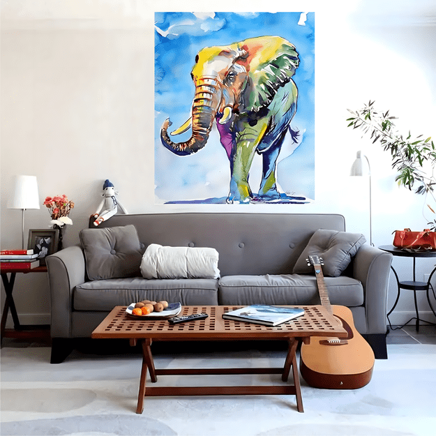 HAFT DIAMENTOWY DUŻY 120x60 Diamond Painting Mozaika Diamentowa XXL ZESTAW  12