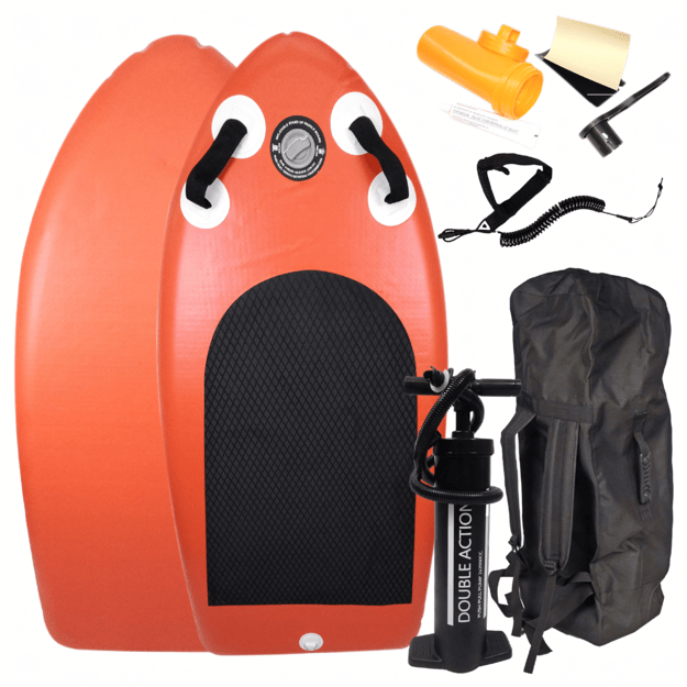 Mini irklentė su pripučiama irklente, 155 cm, plaukimo komplektas + krepšys