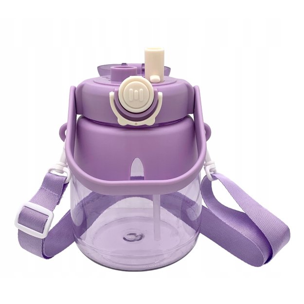 VANDENS BUTELIS MOKYKLAI, DARŽELIUI, VANDENS BUTELIS SU ŠIAUDELIU, PAVADĖLIS VAIKAMS 1L