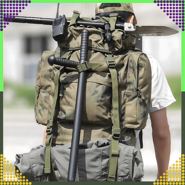 Plecak Taktyczny Wojskowy Militarny Turystyczny Survivalowy Górski Duży 65L 8