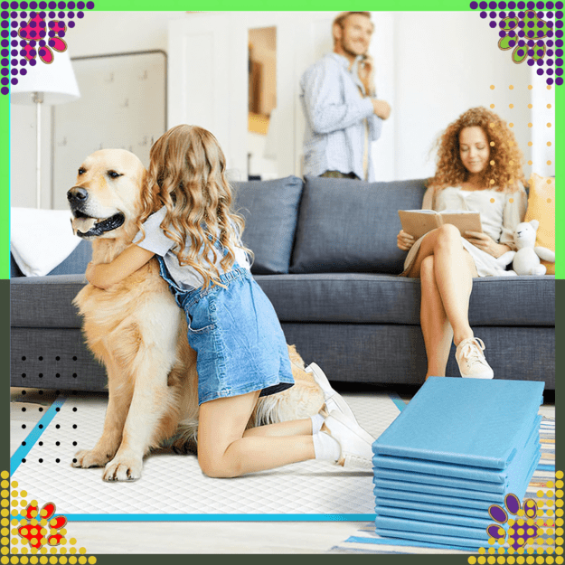 Hygienic Mat Pads for Dogs to Learn to Pee XL 90x60cm Thick 50 pcs