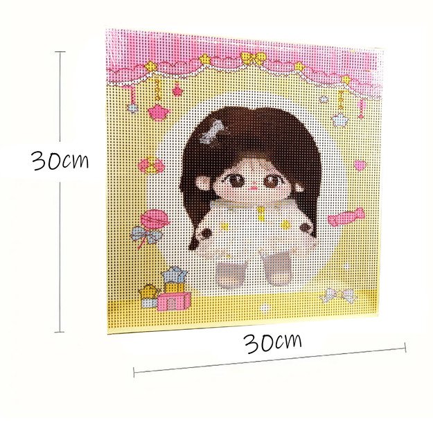 HAFT DIAMENTOWY 30x30 DIAMOND PAINTING MOZAIKA DIAMENTOWA OBRAZ ANIME  10