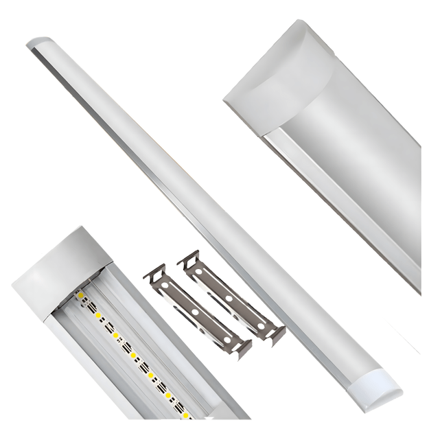 Lampa Led Panel Sufitowa Plafon Natynkowa Oprawa Świetłówka 120cm 36W Mocna