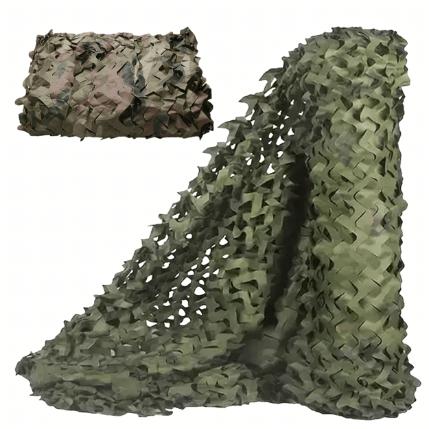 Karinis maskuojamasis tinklas sodui, maskuojantis, 3x6m, maskuojantis uždangalas