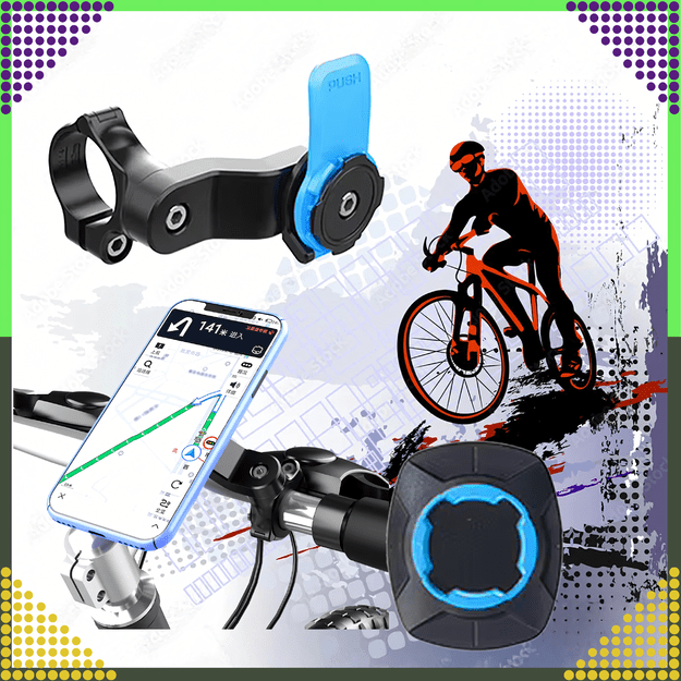 Uchwyt Rowerowy na Telefon Rower Motor do Nawigacji Uniwersalny Mtb 26