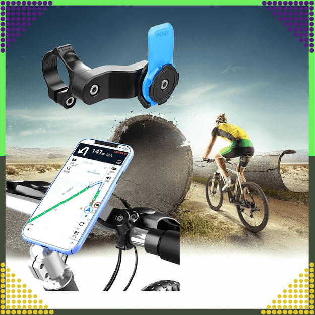 Uchwyt Rowerowy na Telefon Rower Motor do Nawigacji Uniwersalny Mtb 25