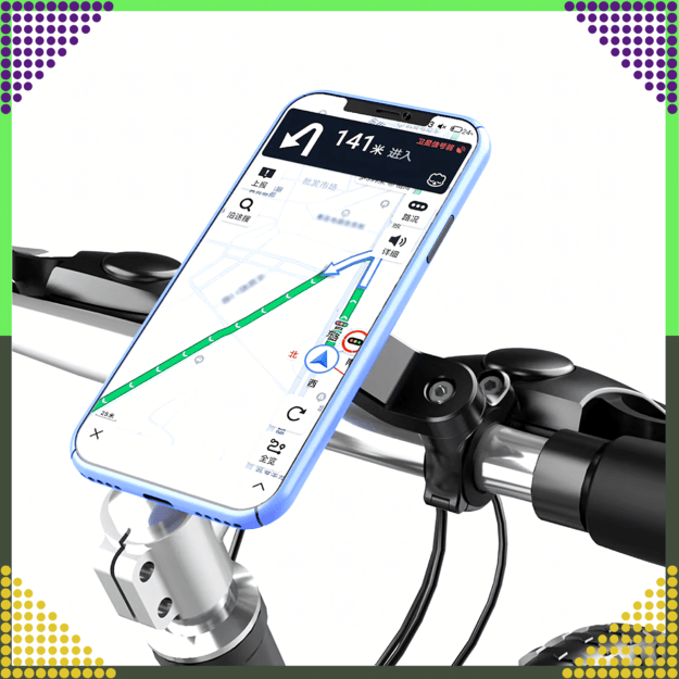 Universalus MTB dviračio telefono laikiklis navigacijai