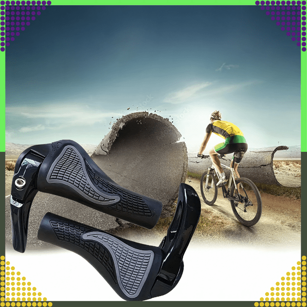 Gripy Chwyty Rowerowe z Rogami Rączki do Roweru Kierownicy Profilowane 2szt 24