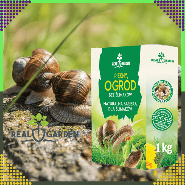 Środek Preparat Odstraszacz na Ślimaki Przeciwko Ślimakom 1 kg 26