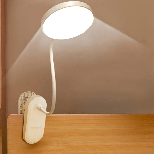 Lampka Led Bezprzewodowa do Czytania na Klips Nocna Biurko Praca Lampa  12