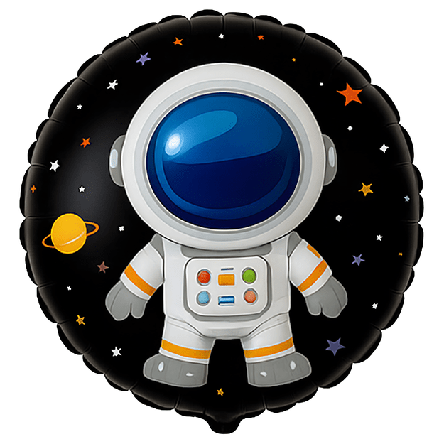 Zestaw Balonów Foliowych na Urodziny Kosmos Astronauta Gwiazdy 5 szt  13