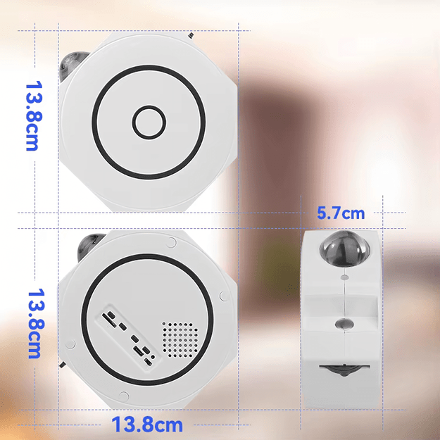 Projektor Gwiazd Rzutnik Nieba Lampka Led Nocna Relaksacyjna + Pilot 5