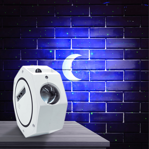 Projektor Gwiazd Rzutnik Nieba Lampka Led Nocna Relaksacyjna + Pilot 14