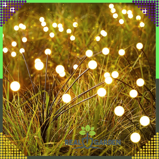 Lampa Solarna 2 Sztuki Wbijana Ogrodowa 6 Led Czujnik Zmierzchu Firefly 10