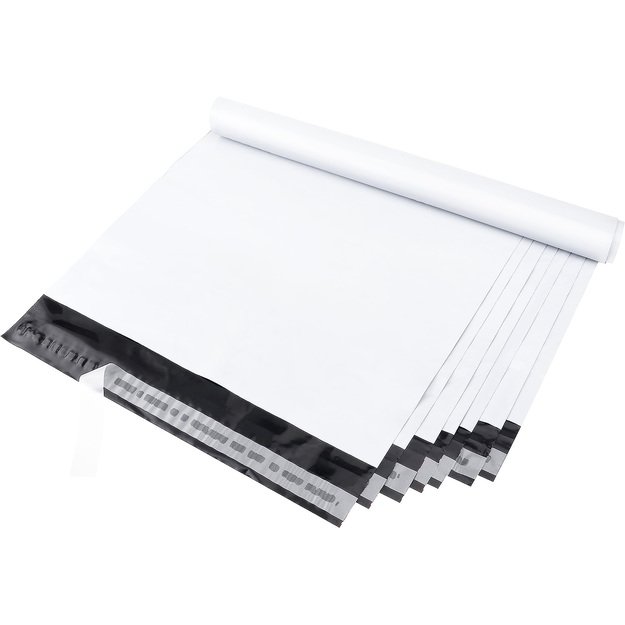 FOLIOPAKI KURIERSKIE BIAŁE 500x600  50 szt GRUBE 15
