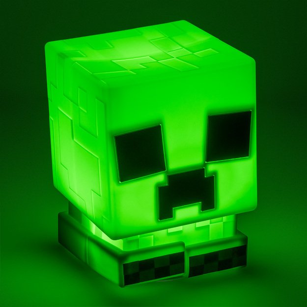 Minecraft Creeper SquishyGlo Silicone Light Rechargeable 1