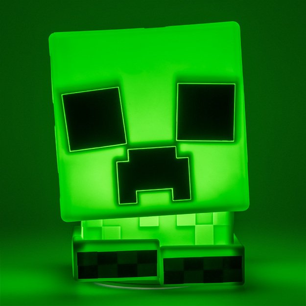 Minecraft Creeper SquishyGlo Silicone Light Rechargeable 2