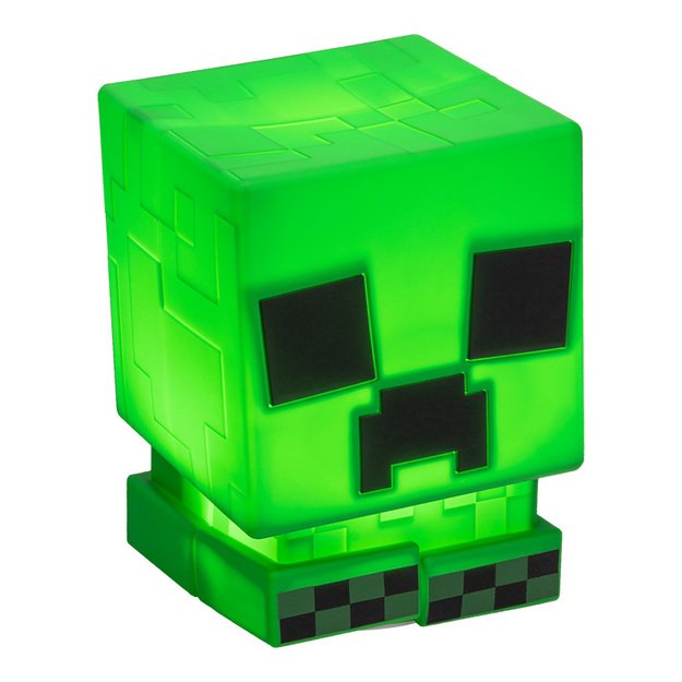 Minecraft Creeper SquishyGlo Silicone Light Rechargeable 6