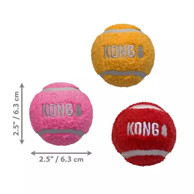Kong - Sport Softies Ball M Mix Ø6,5cm 2