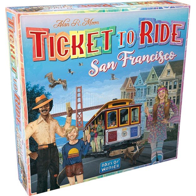 Ticket to Ride - San Francisco (Nordic) (DOW720964)