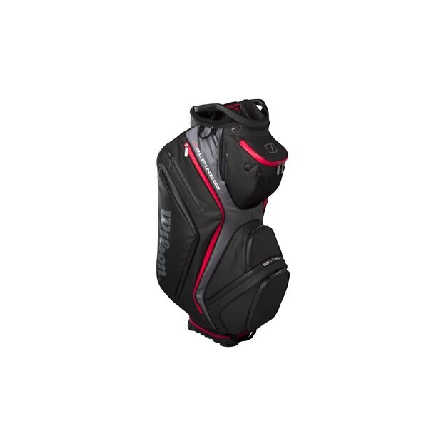 Wilson - Alpine Dry Cart Bag - Black/Grey/Red 1