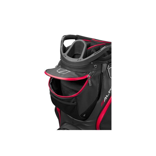 Wilson - Alpine Dry Cart Bag - Black/Grey/Red 2