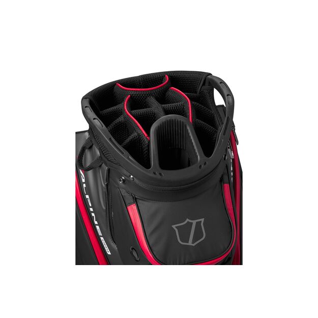 Wilson - Alpine Dry Cart Bag - Black/Grey/Red 3
