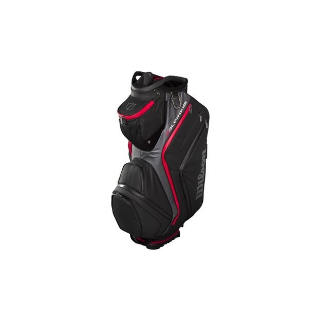 Wilson - Alpine Dry Cart Bag - Black/Grey/Red 4