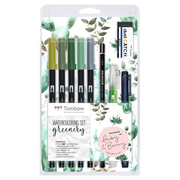 Tombow - Watercoloring ABT Dual Brush Set