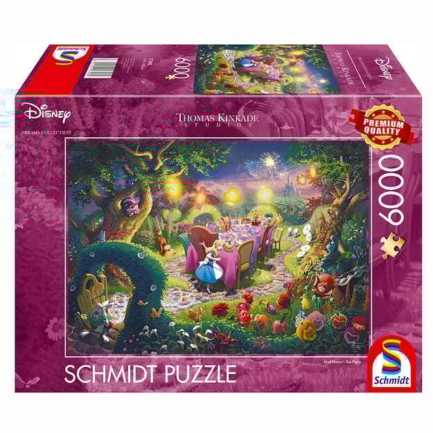 Schmidt - Thomas Kinkade: Disney - Mad Hatter’s Tea Party (6000 pieces) (SCH57398)