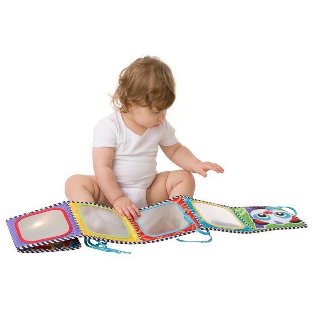 Playgro - Convertible Tummy Time Mirror and Book (10186971)