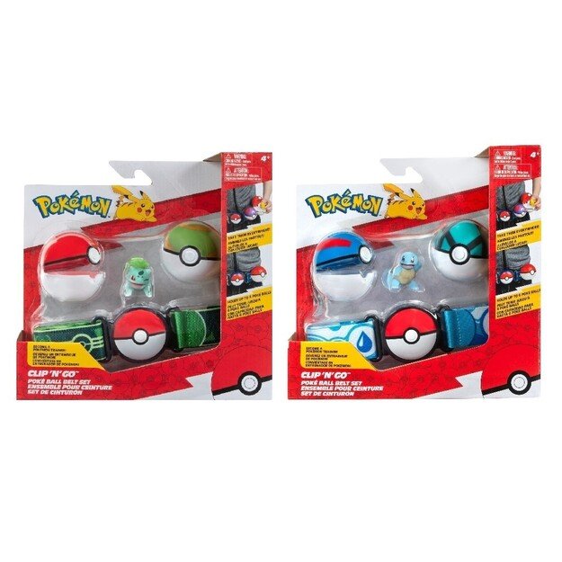 Pokémon - Clip N Go - Belt Set - ass. (95283-13)